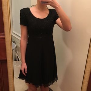 Papell boutique black dress